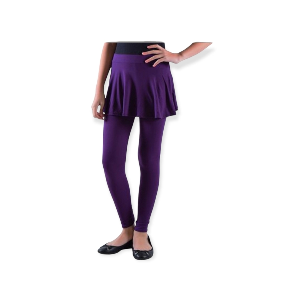 NWOT Youth Girl Skirted Leggings